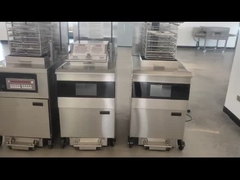 PFE-2000 elektrische Berührungsplatte 17 kW Hühnchen-Druckfritter