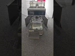 OFE-H226L elektrische Chips-Fritter mit Ölfiltersystem mit automatischer Aufzugsfunktion