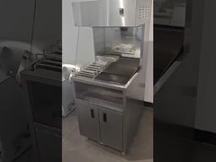 60cm 100cm Breite Pommes Frites Chips Anzeige Wärmer 304SUS Material