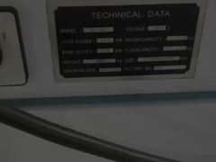 ZZ-120/80/60/40/240 elektrische 380V/220V Zwei-Gang-Partner-Teig-Spiralmischer