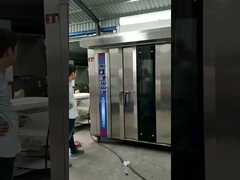 YKZ-100AD/YZD-100AD/YKG-100AD Elektrogas Dieselöl 380V/220V 32 Schubladen Bäckerei Drehöfen mit Tra