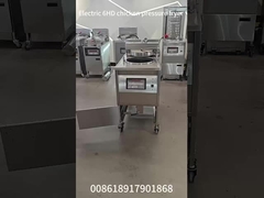 6HD Elektro 12KW 380V 28L 6 Bratflasche Große Produktivität Runde Brötchen Huhn Druckbrötchen