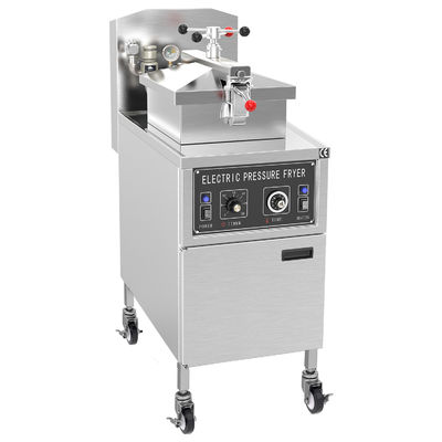 Elektromechanische Platte 25L ohne Ölfilterung Hühnchendruckbrenner