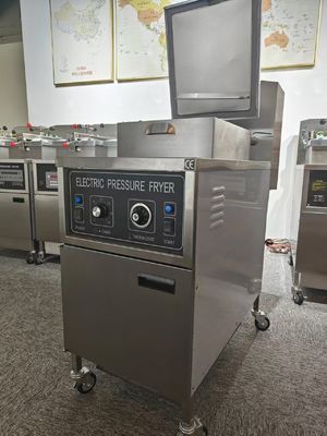 Elektromechanische Platte 25L ohne Ölfilterung Hühnchendruckbrenner