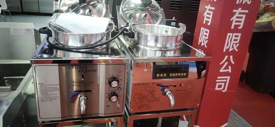 Digitale Platte 16L 3KW 220V/110V Hühner-Express-Schalter Spitzendruckbrenner