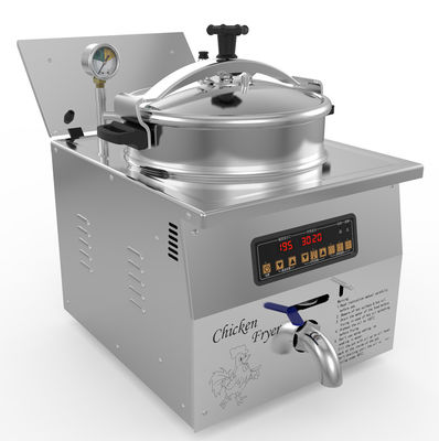 Digitale Platte 16L 3KW 220V/110V Hühner-Express-Schalter Spitzendruckbrenner