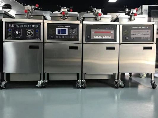 LCD-Panel Elektrische kommerzielle vertikale mit Filtration Huhn Druckbrenner