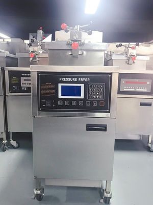 LCD-Panel Elektrische kommerzielle vertikale mit Filtration Huhn Druckbrenner