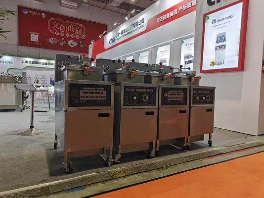 Elektrische Digitalscheibe 380V/220V Hühnchendruckbrenner ohne Ölfiltersystem