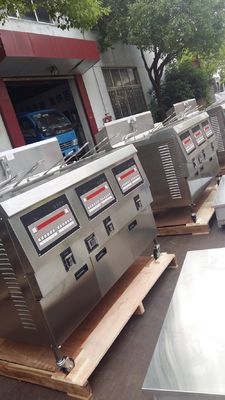 Digitale Computerplatte Drei Töpfe Sechs Körbe Offener Tiefbrater Mit Filtration