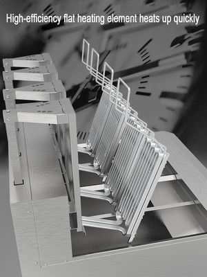 Automatischer Aufzug 4 Töpfe 4 Körbe Digitale Computer-Panel Elektrische offene Fritteuse kommerzielle Fritteusausrüstung