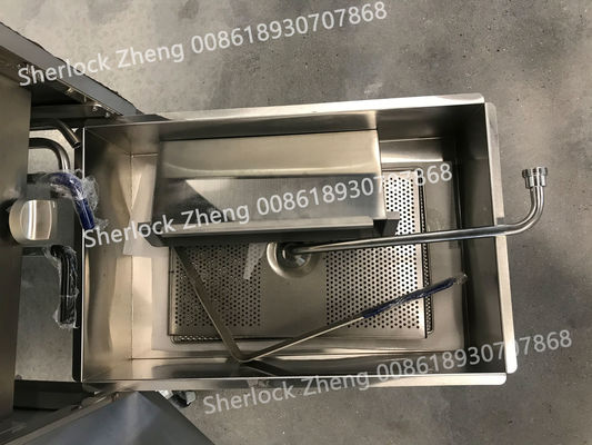 Digitale Berechnungsplatte Gasheizung 4HD Brust Bratmaschine Huhn Druckbraten