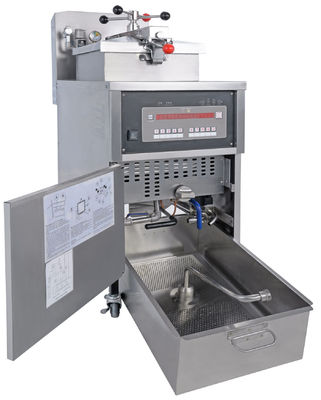 Digitale USA-Stil Rotplatten Gasheizung 25L Hühnchen-Druckfritter