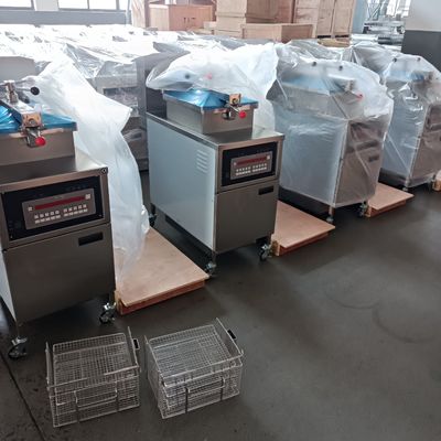 Digitale USA-Stil Rotplatten Gasheizung 25L Hühnchen-Druckfritter