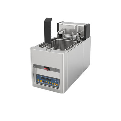 8L Tischtop-Style Autolift 3KW Elektrische Digitale Offene Tiefbrenner