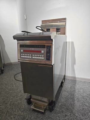 Ein Topf Zwei Körbe 26L 14KW 380V mit Ölfiltration Elektrische offene Tiefbrenner