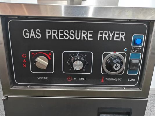 Mechanische Platte 304 SUS Gasheizung Huhndruckbrenner ohne Ölfiltration