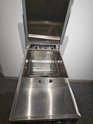 Mechanische Platte 304 SUS Gasheizung Huhndruckbrenner ohne Ölfiltration