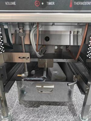 Mechanische Platte 304 SUS Gasheizung Huhndruckbrenner ohne Ölfiltration