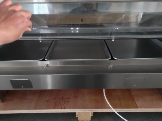 Horizontale Zwei-Schicht-Wärme-Videoschale im KFC-Stil