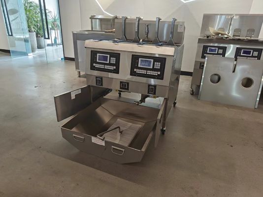 Elektrische Chips mit Speicherfunktion Offener Stil mit Ölfiltration Tiefbrater