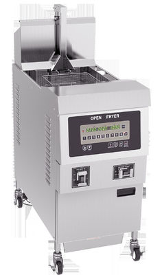 Schnellheizung 304SUS 13,5kw Autolift fortschrittliche Technologie Elektrische kommerzielle Chips offener Fritter