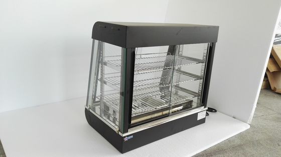 Kleine elektrische Glastür Handelsnahrungsmittelwärmer