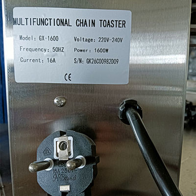 1.6kW Toaster für Fastfood-Restaurants