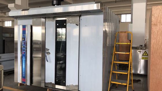 Dieselöl 380V/220V 32 Trays Bäckerei Rotationsofen mit Trays und Trolley