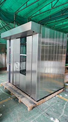 Dieselöl 380V/220V 32 Trays Bäckerei Rotationsofen mit Trays und Trolley