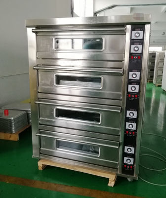 Hochwertige CE ISO Elektrische Gas-Deck Backerei Pizza Brot-Deck-Ofen