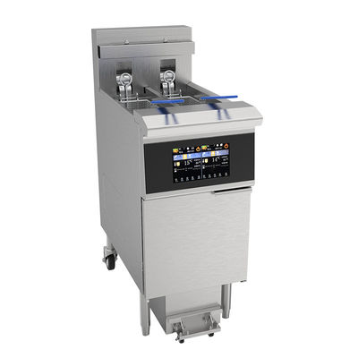 14.3kw Leistung Touchscreen Smart Panel Elektrische offene Chips Frittiermaschine