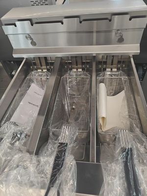 Digitale Computer-Panel 3 Töpfe 3 Körbe 21KW Elektrische Freisetze