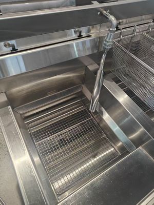 Tiefbrenner Maschine 2 Topf Gaschips Öl Offener Brenner