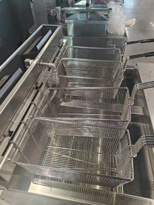 Tiefbrenner Maschine 2 Topf Gaschips Öl Offener Brenner