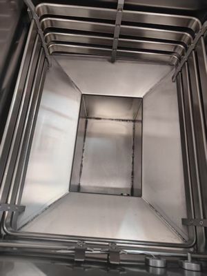 8HD Elektro-Digital-Computer-Panel 55L 5 Frittierfach Große Produktivität 17KW Offene Tieffriture