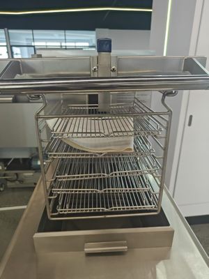 8HD Elektro-Smart-Touch-Panel 55L 5 Frittierfach Große Produktivität 17KW Offene Tieffriture