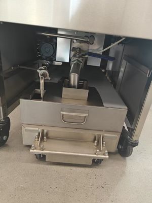 304SUS 17KW 380V Digitale Computerplatte Chargenfrittierer Industrie 8HD Elektrische offene Tieffrittierer