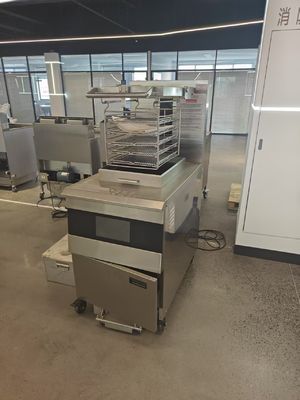 8HD Elektro-Smart-Touch-Panel 55L 5 Frittierfach Große Produktivität 17KW Offene Tieffriture