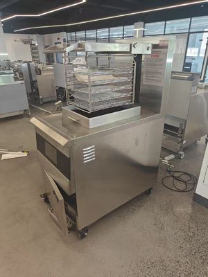 8HD Elektro-Smart-Touch-Panel 55L 5 Frittierfach Große Produktivität 17KW Offene Tieffriture