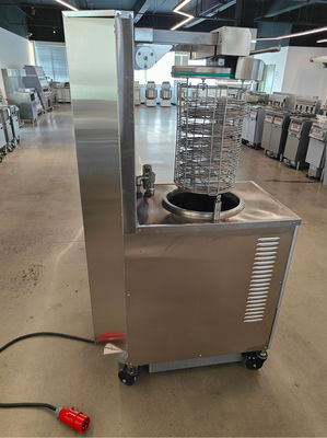 6HD Elektro 12KW 380V 28L 6 Bratflasche Große Produktivität Runde Brötchen Huhn Druckbrötchen