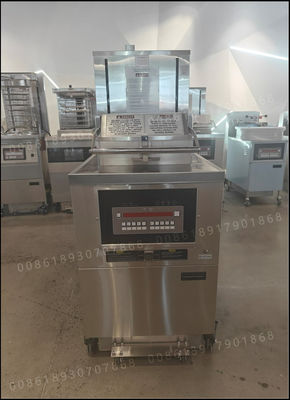 PFG-5910 8-Kopf 55L 220V Gas-Hähnchen-Druckfritteuse Hersteller