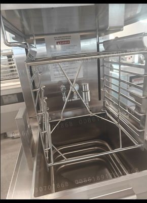 PFG-5910 8-Kopf 55L 220V Gas-Hähnchen-Druckfritteuse Hersteller