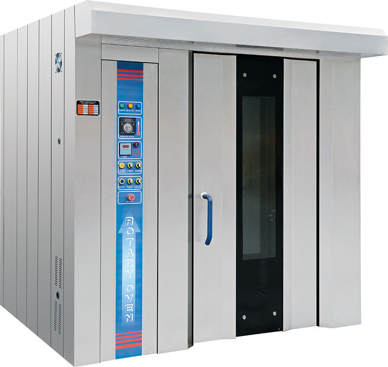 Dieselöl 380V/220V 32 Trays Bäckerei Rotationsofen mit Trays und Trolley