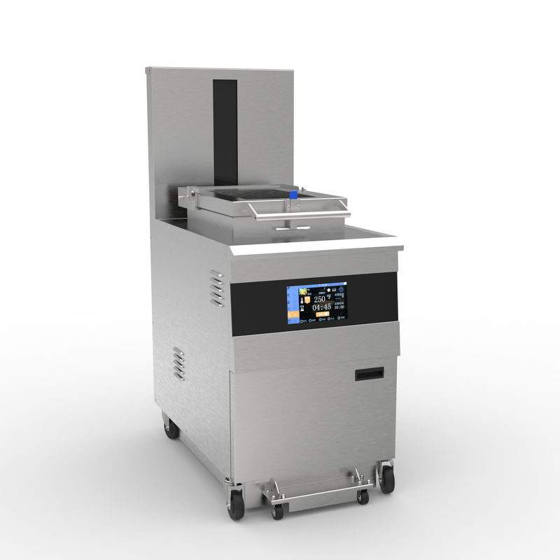 8HD Elektro-Smart-Touch-Panel 55L 5 Frittierfach Große Produktivität 17KW Offene Tieffriture