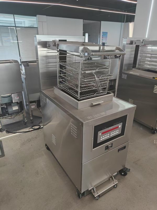 8HD Elektro-Digital-Computer-Panel 55L 5 Frittierfach Große Produktivität 17KW Offene Tieffriture