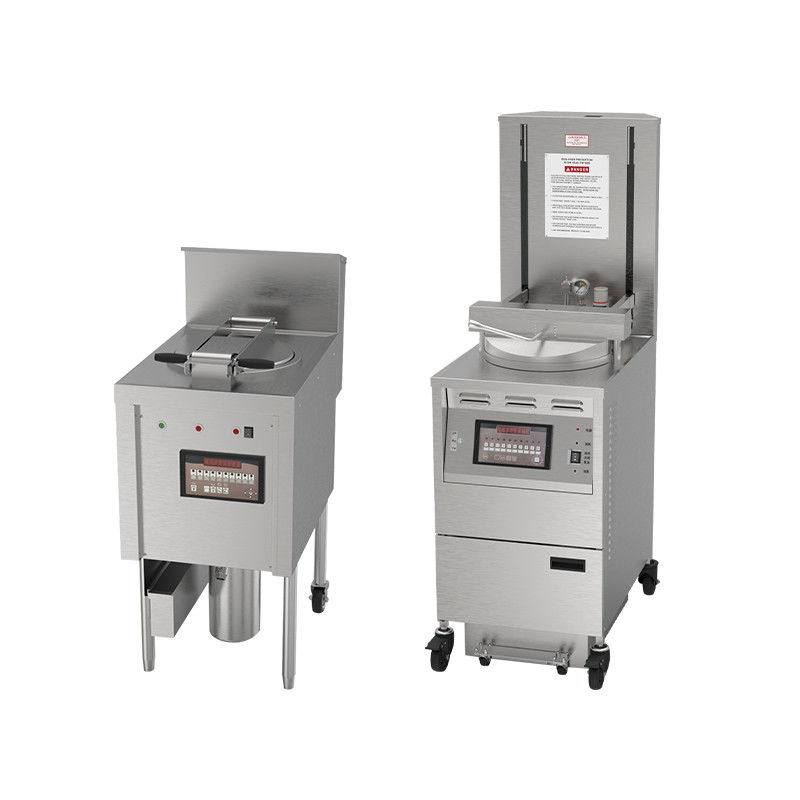 6HD Elektro 12KW 380V 28L 6 Bratflasche Große Produktivität Runde Brötchen Huhn Druckbrötchen