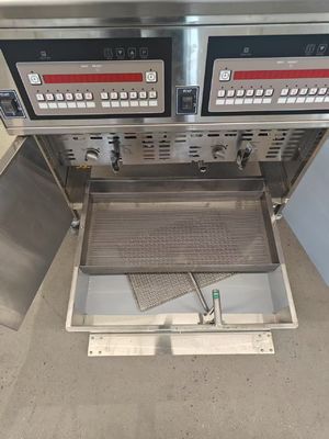 Tiefbrenner Maschine 2 Topf Gaschips Öl Offener Brenner